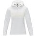 Sayan Kapuzenpullover mit halbem Reißverschluss für Damen, weiß,  XL