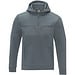 Sayan Kapuzenpullover mit halbem Reißverschluss für Herren, stahlgrau,  L