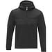 Sayan Kapuzenpullover mit halbem Reißverschluss für Herren, schwarz,  XXL