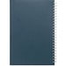 SCHILLER. Notizblock A5 mit flexiblem Cover, hergestellt aus 100 % Recyclingpapier, Blau