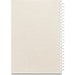 SCHILLER. Notizblock A5 mit flexiblem Cover, hergestellt aus 100 % Recyclingpapier, Hellgrau