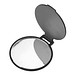 Schminkspiegel gefrostet, anthrazit
