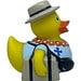 Schnabels® Quietsche-Ente Urlaub, blau
