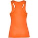 Schura Sport Top für Damen, Fluor Orange, 2XL