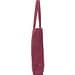 Shopper aus recycelter Baumwolle und Polyester NINA, burgund