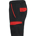 Workwear Shorts Tahoe, S, schwarz/rot