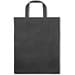 SIENA. Faltbare Tasche aus Baumwolle (50%), receycelte Baumwolle (30%) und Polyester (20% rPET) (140 g/m²), Schwarz