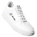Weißer Sneaker BAYLOR – Low-Cut Freizeitschuh, 40, Weiß