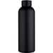 Spring 750 ml RCS-zertifizierte einwandige Trinkflasche aus recyceltem Edelstahl, schwarz