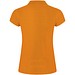 Star Poloshirt für Damen, orange, M