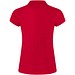 Star Poloshirt für Damen, rot, M