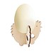Steck-Eierbecher, Huhn, 1-seit. Druck