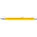 uma® Metall-Kugelschreiber Straight SI, blaue Mine, dunkelgelb