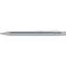uma® Metall-Kugelschreiber Straight SI, blaue Mine, hellgrau