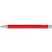 uma® Metall-Kugelschreiber Straight SI, blaue Mine, hellrot
