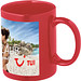Sublimationstasse, 300 ml, rot Sublimationstasse, 300 ml, rot