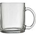 Sublimationstasse aus Glas BARBARA, transparent