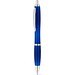 SWING rPET. Recyceltes PET (100% rPET)-Kugelschreiber mit Metallclip, Blau