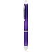 SWING rPET. Recyceltes PET (100% rPET)-Kugelschreiber mit Metallclip, Violett
