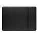 Swiss Peak RCS recyceltes 10W Wireless-Charging PU Mauspad, schwarz