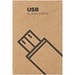 Swivel Rectangular USB-Stick, rot, 4GB