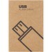 Swivel Rectangular USB-Stick, schwarz, 4GB