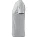 T-Shirt Herren Basic, 2XL, hellgrau melliert