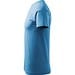 T-Shirt Herren Basic, S, azureblau