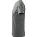 T-Shirt Herren Basic, S, dunkelgrau melliert