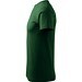 T-Shirt Herren Basic, S, flaschengrün