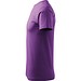 T-Shirt Herren Basic, S, lila