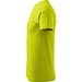 T-Shirt Herren Basic, S, zitronengrün