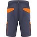 Tahoe Arbeitsshorts, 250 g/m2, blei/orange, 2XL