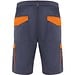 Tahoe Arbeitsshorts, 250 g/m2, blei/orange, XL