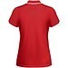 Tamil Sport Poloshirt für Damen, rot, L