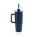 Tana Becher aus RCS recyceltem Kunststoff mit Griff 900ml, navy blau