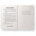TEAPAD SEMI-RIGID. Notizbuch A5 mit semi-flexiblem Cover aus Teeblattverwertung (65%), Natur