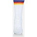 Tennissocken, 27-31, White / Rainbow