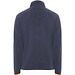 Terrano Mikrofleecejacke, unisex, blei/orange, 2XL