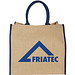 Jute Tragetasche The Large, natur/navy