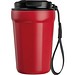 Trinkbecher aus Edelstahl, 350ml , rot