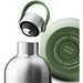 Trinkflasche Edelstahl, Grün 500ml, Grün