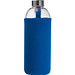 Trinkflasche mit Neoprensleeve 1,0 l, blau