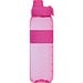 Tritan Trinkflasche mit Silikongriff LUCREZIA, pink