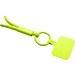 Tubyard Lanyard mit Telefonhalterung und Band aus recyceltem Kunststoff, gelb