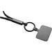 Tubyard Lanyard mit Telefonhalterung und Band aus recyceltem Kunststoff, schwarz