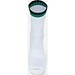 Two Tone Tennissocken, 37-41, White / Black / Green