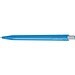 uma® BEAT transparent Druckkugelschreiber, hellblau