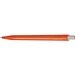 uma® BEAT transparent Druckkugelschreiber, orange