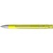 uma® LOOK grip transparent M SI Druckkugelschreiber, gelb
